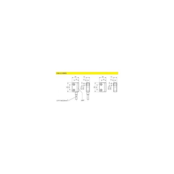 YSM-22K4-MEAN-C050 contrinex - Imagen 2